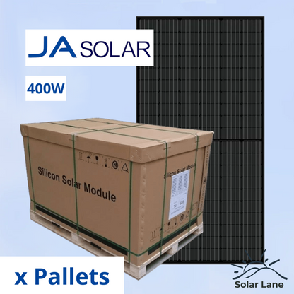 JA Solar 400W Solar Pallet (36x Units)