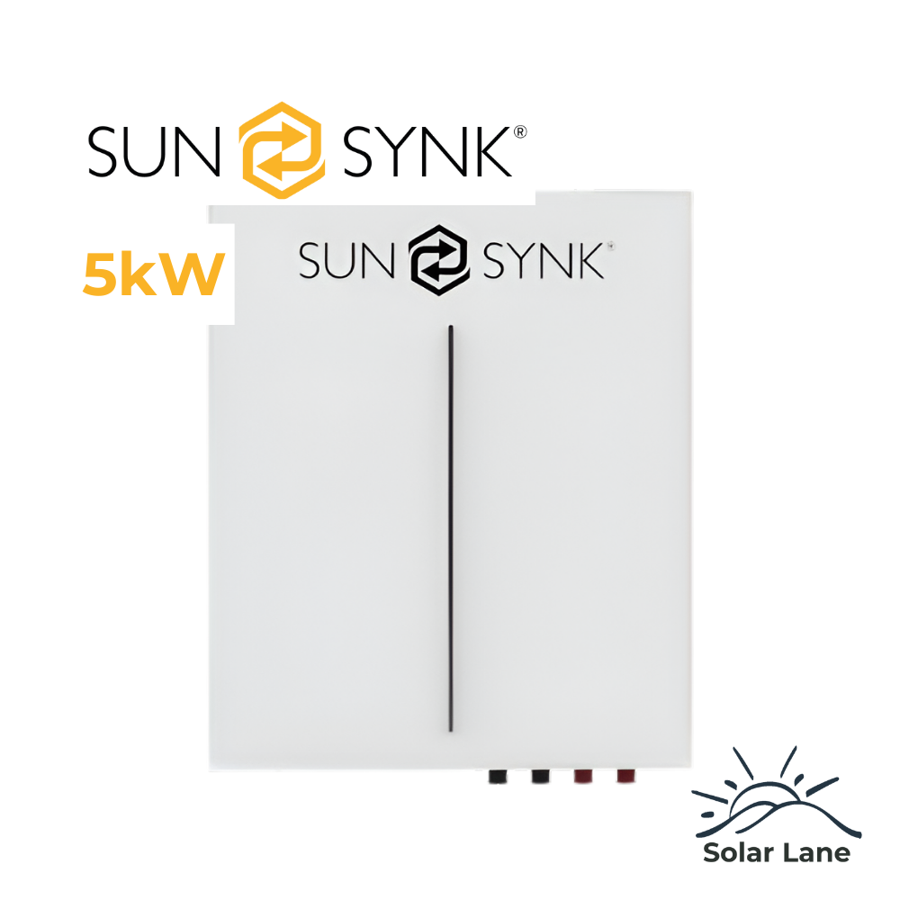 Sunsynk 5.32kW Battery LFP Wall Mount (SUN-BATT-5.32-WM-LFP)