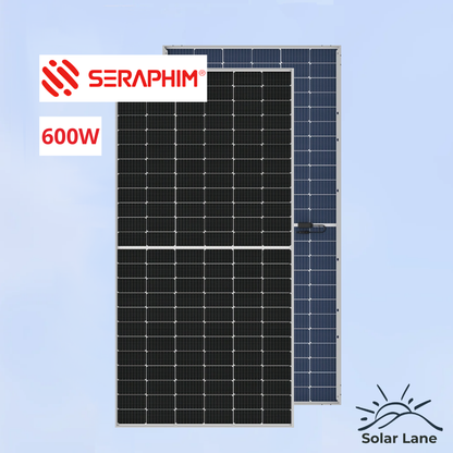 Seraphim Energy 600W Bifacial Solar Panel