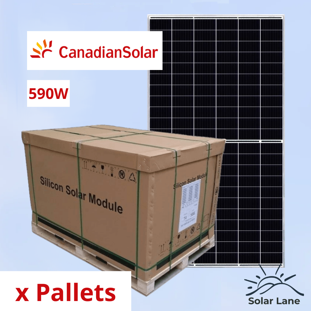 Canadian Solar 590W Solar Pallet (35x Units)