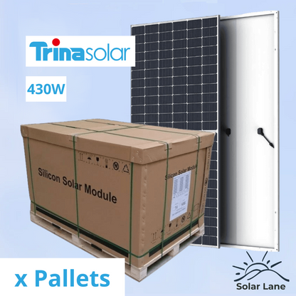 Trina Solar 430W Solar Pallet (36x Units)